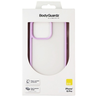 BodyGuardz Elements E13 Hard Case for iPhone 13 Pro - Lavender Purple 