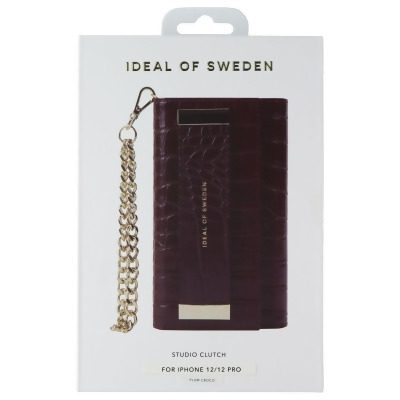 iDeal of Sweden Studio Clutch Wallet Case for Apple iPhone 12/12 Pro - Plum 