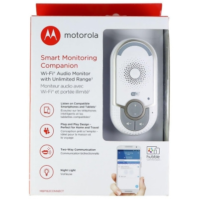 Motorola MBP162CONNECT Wi-Fi Audio Monitor with Unlimited Range 