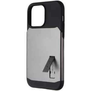 UPC 738516570709 product image for Spigen Slim Armor Case for MagSafe for Apple iPhone 14 Pro Max - Gunmetal/Black  | upcitemdb.com