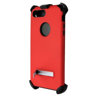 Seidio DILEX Case with Kickstand and Holster for iPhone 7 Plus (Only) - Red 