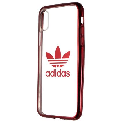 Red adidas cheap iphone x case