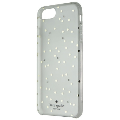 Kate Spade Protective Hardshell Case for iPhone 8 Plus/7 Plus - Gold Dots/Clear 