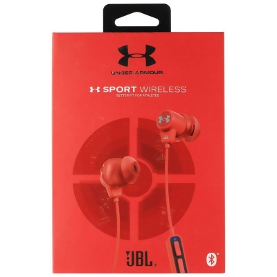 Under Armor Sport Wireless - Wireless In-Ear Headphones for Athletes - Red 