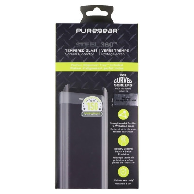 PureGear Steel 360 Tempered Glass Protector for Samsung Galaxy S20 Ultra 5G 