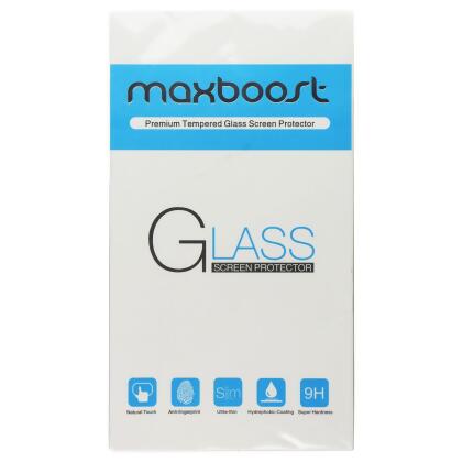 maxboost Premium Tempered Glass Screen Protector for Apple iPhone X - Clear 