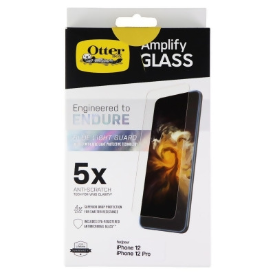 OtterBox Amplify Glass Blue Light Protector for Apple iPhone 12 Pro/iPhone 12 