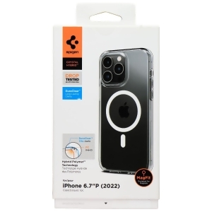 UPC 738516570778 product image for Spigen Crystal Hybrid MagFit Case for iPhone 14 Pro Max - Frost Clear - All | upcitemdb.com