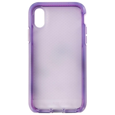 Tech21 Evo Check Series Flexible Gel Case for Apple iPhone Xs/X - Orchid Purple 
