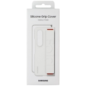 UPC 887276669922 product image for Samsung Silicone Grip Cover Case for Galaxy Z Fold4 - White Ef-gf936twegus - All | upcitemdb.com