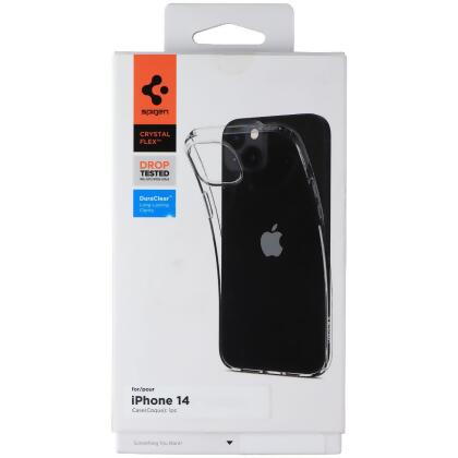 Spigen Crystal Flex Series Gel Case for Apple iPhone 14 - Clear