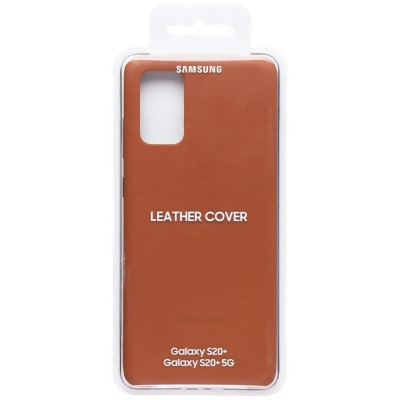Samsung Leather Cover for Samsung Galaxy S20+ (Plus) / S20+ (5G) - Brown 