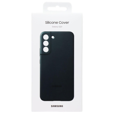 Samsung Official Silicone Cover for Galaxy S22+ (Dark Green) 