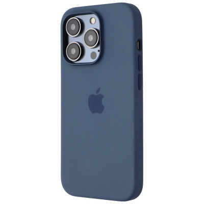 Apple Silicone Case for MagSafe for iPhone 14 Pro Smartphones - Storm Blue 
