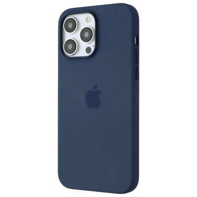 Apple Silicone Case for iPhone 14 Pro Max with MagSafe - Storm Blue 