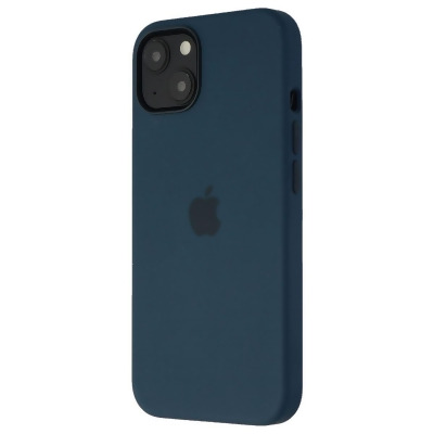 Apple Silicone Case for MagSafe for Apple iPhone 13 - Abyss Blue 