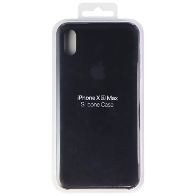 Official Apple Silicone Case for Apple iPhone Xs Max - Black (MRWE2ZM/A) 