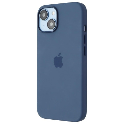 Apple Silicone Case for MagSafe for iPhone 14 - Storm Blue 
