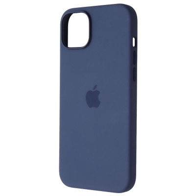 Apple Silicone Case for MagSafe for Apple iPhone 15 Plus - Storm Blue 