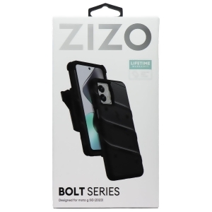 UPC 888488339818 product image for Zizo Bolt Series Case and Holster for Motorola Moto G 5G 2023 - Black - All | upcitemdb.com