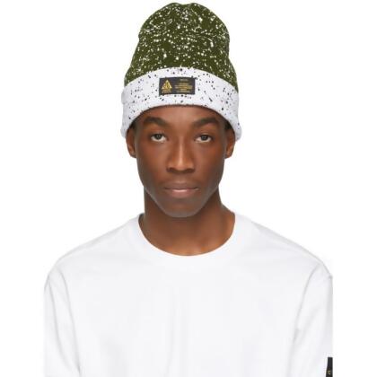 Nike ACG Reversible White and Green Errolson Hugh Edition ACG A14 Beanie
