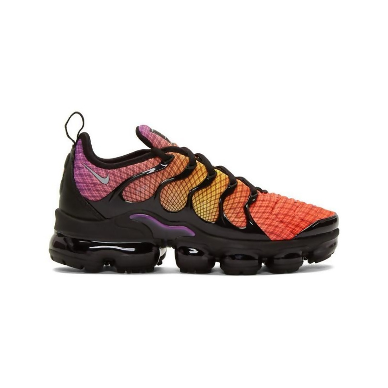 orange and black vapormax plus
