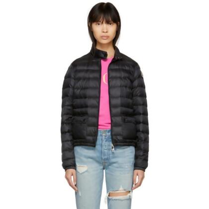 Moncler Black Down Lans Jacket from 