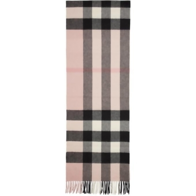 burberry pink check scarf