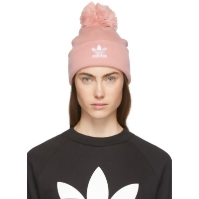 pink beanie adidas