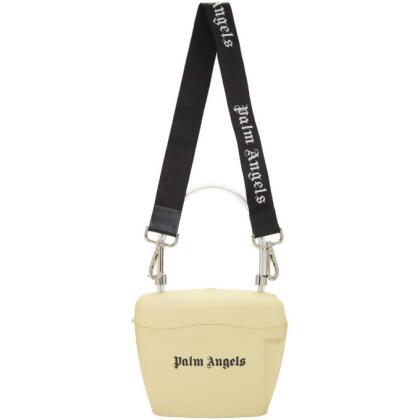 palm angels padlock bag clear