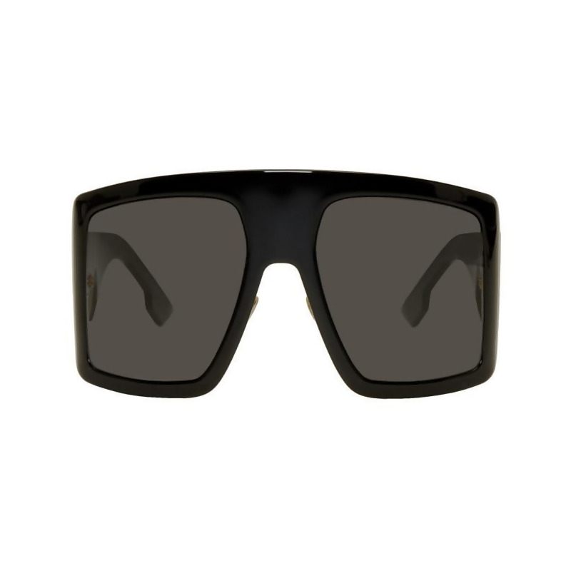 dior black diorsolight1 sunglasses