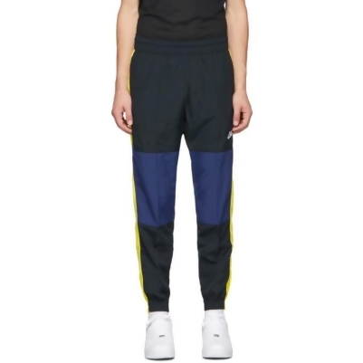 black and yellow nike pants