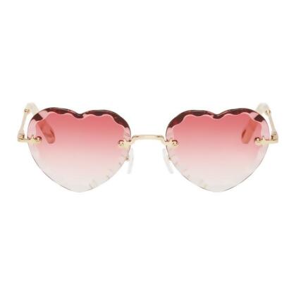 chloe rosie heart sunglasses