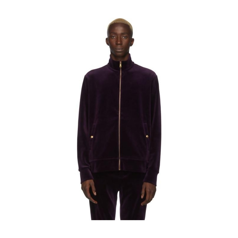 ralph lauren purple label velvet jacket