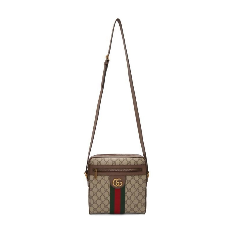 Gucci Beige GG Supreme Small Ophidia Messenger Bag from SSENSE at SHOP.COM AU