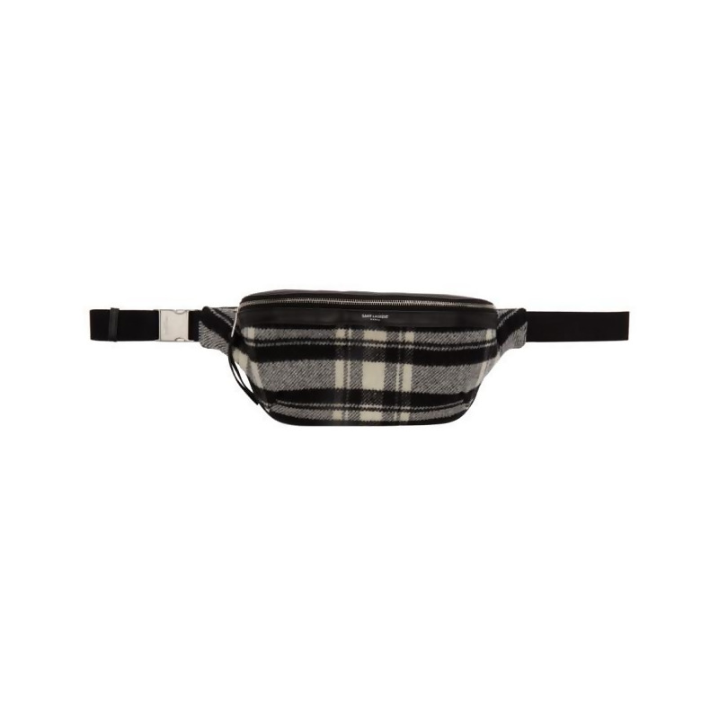 plaid fanny pack