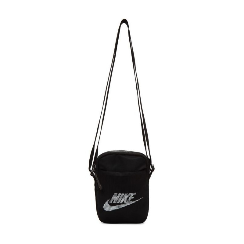 Nike Black Small Heritage Crossbody Bag from SSENSE at SHOP.COM AU