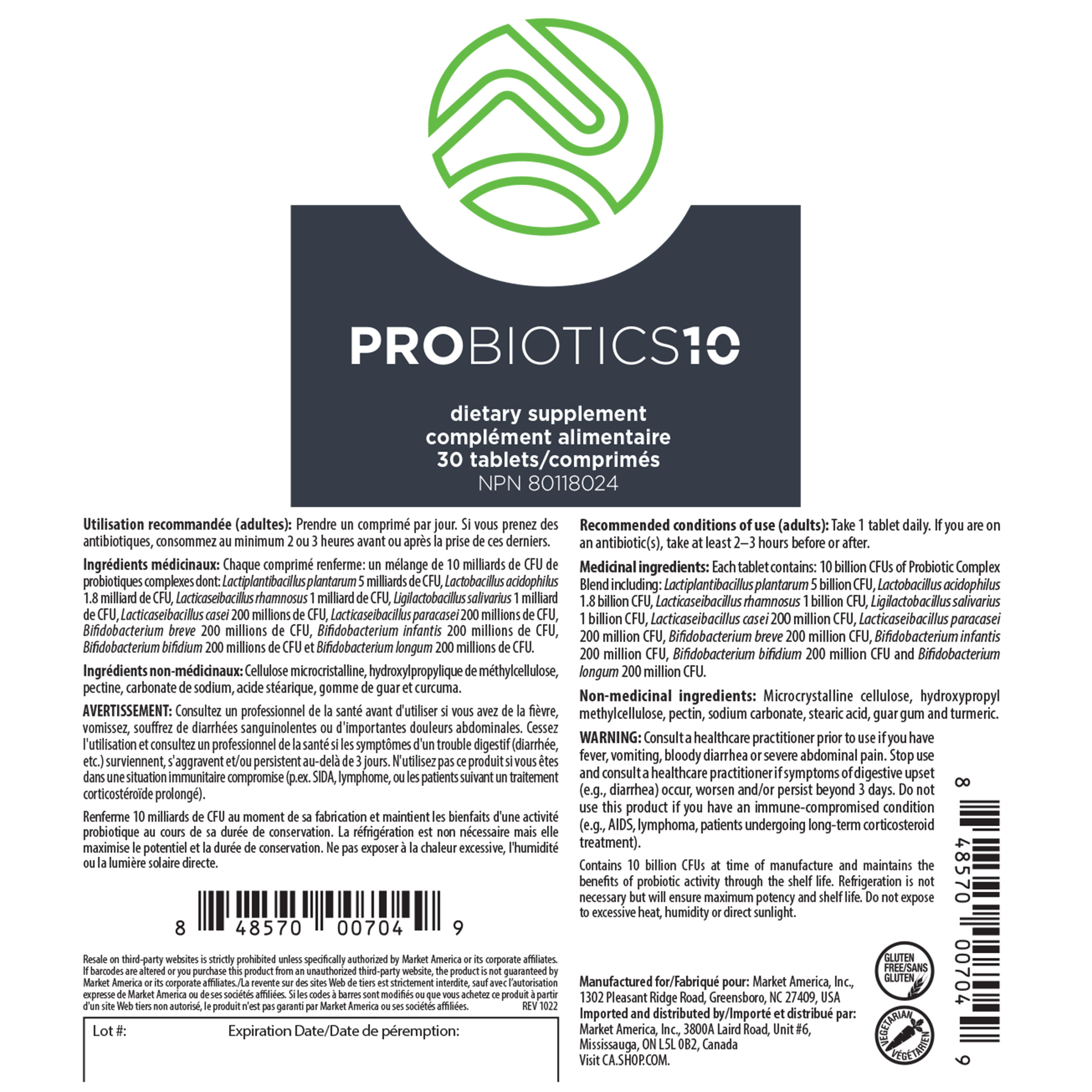 Probiotics 10 alternate image