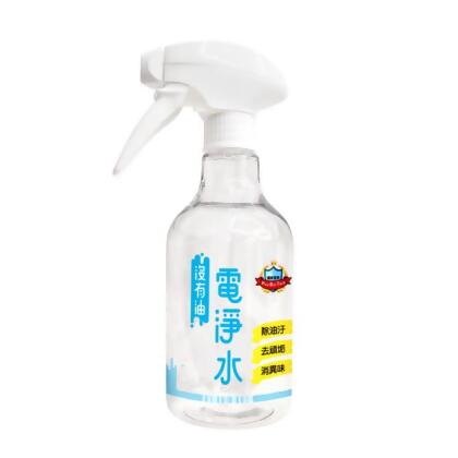 【沒有油】S電淨水 500ml (去油汙 去茶垢 氣炸鍋 烤箱 微波爐 抽油煙機 瓦斯爐 廚房油漬) 