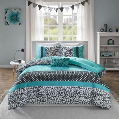 Mi Zone Chloe King California King Comforter Set In Green From Bed