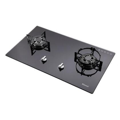 Rinnai RB-712N-G Built-In Hob 2BR Black Tempered Glass 