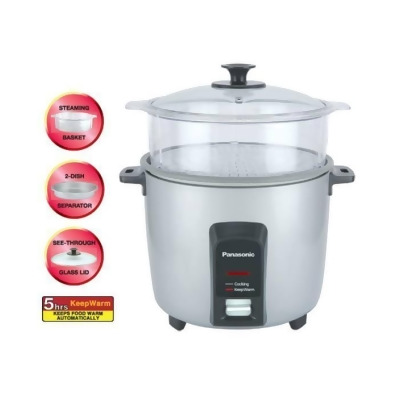 Panasonic SR-Y22FGJLSK Conventional Rice Cooker 2.2L Dish Seperator Silver 