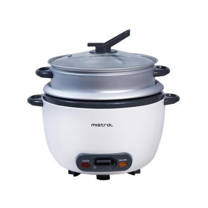 Mistral MRC18D Rice Cooker 1.8L With Steam Tray 