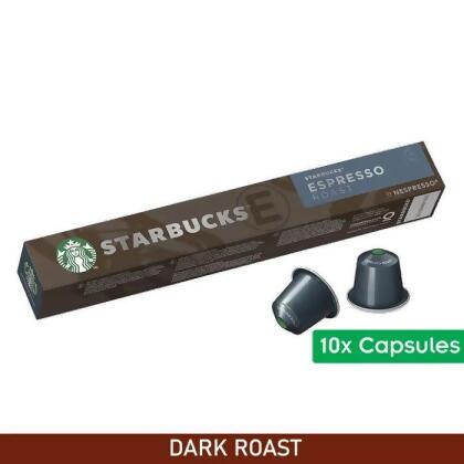 Starbucks 6200693 Nespresso Espresso Roast Capsules 