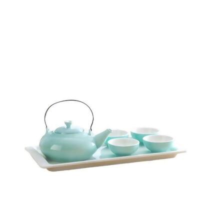 [CLEARANCE][Display Set] Color King 3316-6S BL Sakura Set Of 6 Blue 
