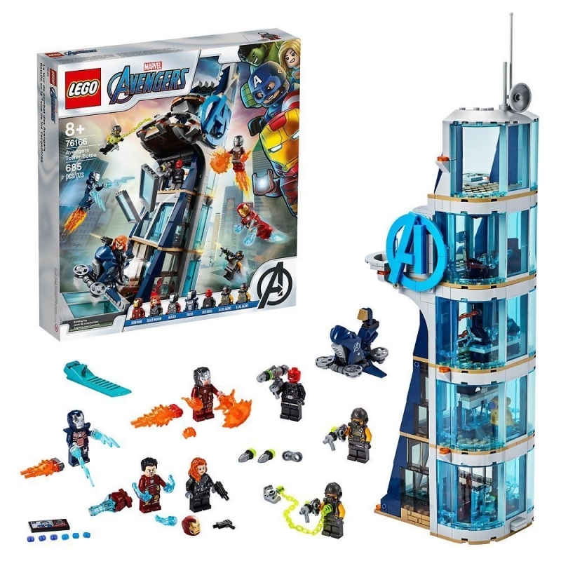 76166 avengers tower battle