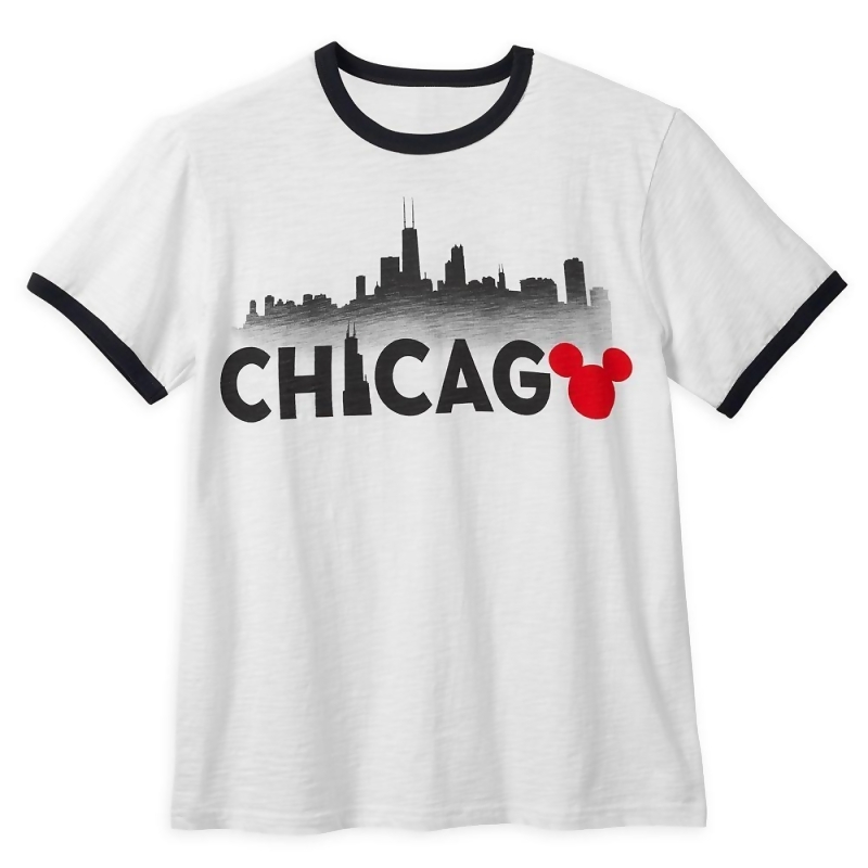 Mickey Mouse Chicago Ringer TShirt Shirt for Men Official