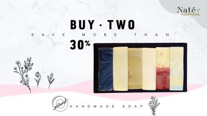 PREMIUM GIFT SET Cold Process Handmade Soap ( BUY TWO SAVE MORE ) 
