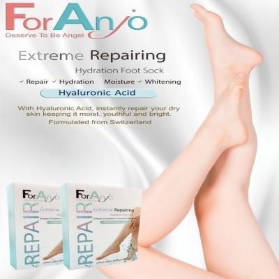 ForAnjo Extreme Repairing Hydration Foot Mask ( 1 Box 5 Pack ) 