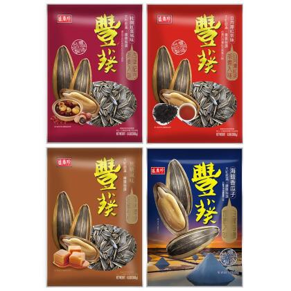 [超值特惠]盛香珍 豐葵香瓜子3kgX任2包(4口味)(量販包) 
